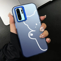 เคสโทรศัพท์ สำหรับ Huawei P30 PRO กึ่งโปร่งใส บางเฉียบ ฝ้า เคส