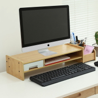 螢幕增高架 電腦螢幕架 桌上置物架 電腦增高架台式底座辦公室桌面收納盒顯示屏置物架筆記本抬高架『JJ0021』