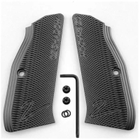 1 Pair CNC Custom CZ Shadow 2 Grips Aluminum Alloy Grips Scales for CZ 75 Full Size SP-01 Series Shadow 2 75B BD Screws Included