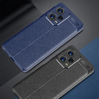For Xiaomi Redmi Note 12 Pro Plus Case Luxury Silicone Leather Rubber Case For Redmi Note 12 Pro Plus Cover Redmi Note 12 Pro+