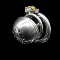 CHASTE BIRD Stainless Steel Male Chastity Device with Catheter Cock Cage Chastity Belt Penis Belt Magic Lock Ring BDSM A221