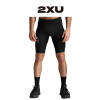 【2XU】M Light Speed React Compression Shorts 男士輕盈奔馳進階壓縮短褲  黑(2X24NSM730899)