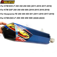 Customize Motorcycle Exhaust Muffler for KTM EXC EXC-F 250 350 450 500 for KTM SXF250 350 450 500 Husqvarna FE 250 350 450 501