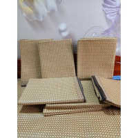 chiếu điều hoà sợi mây tổng hợp  1m8x2m viền lụa đẹp và mát