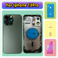 For Apple Iphone 13 Pro Back Cover 13Pro Middle Chassis Frame Back Housing Apple Rear Change Repair Parts