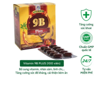 [Được đánh giá cao] [Hàng mới] VITAMIN Tổng Hợp 9B PLUS Đại Uy,  Tăng Cường Sức Đề Kháng, Giúp Ăn Ng
