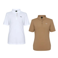 【BOSS】SOLID BASIC COLLARED 女士 高爾夫POLO衫(兩色任選)