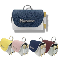 1Pc Mini Golf Ball Bag Golf Waist Bag Portable Multi Style Storage with 2 Tees Holder Golf Accessory Supplies
