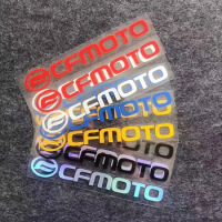 2pcs/Set Motorcycle Refit Sticker Motorcycle Side Fuel Tank Decorative Reflective Waterproof Decals Motorcycle Parts for CFMOTO