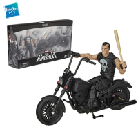New Hasbro Marvel Legends Marvel Ml6 Inch Punisher Motorcycle Carrier Set Movable Doll Handpiece Decoration Gift