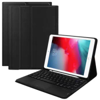 Touchpad keyboard Case for Apple iPad 7th 8th 10.2 Case touchpad Keyboard Ultra slim Case for iPad 9th 10.2 2019 Case Keyboard