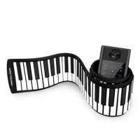 61 Keys Roll Up Piano Professional Portable Kids Miniature Musical Keyboard Piano Foldable Teclado Musical Electric Instrument
