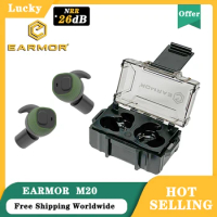 Earmor M20 MOD3 tactical headset electronic anti-noise earplugs noise-cancelling for shooting hearing protection