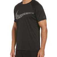 Nike JDI Swoosh [NESSC660-001] 男 短袖 上衣 T恤 抗UV 速乾 運動 海邊 防曬 黑