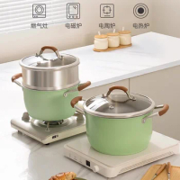 Baby food pots for cooking Non stick Pots and pans cookware set kitchen accessories Cooking pot Stainless steel Instant Soup pot