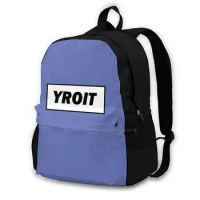 Yroit ( Black Text ) 3d Print Design Backpack Casual Bag British Britain Yroit You Alright All Right Funny Slang Language Cockne