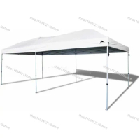 Outdoor Easy up Canopy 20' x 10' Straight Leg (200 Sq. ft Coverage), White