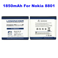 LOSONCOER 1850mAh BL-5X Battery For Nokia 8800 8800s N73I 886 8801 Battery+Quick Arrive