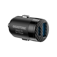 【GIGASTONE 立達】65W Type-C & USB-A雙孔車用充電器PD-6500B(適用iPhone16&三星手機)