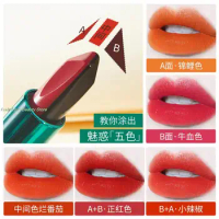 AGAG 5 Color Caroteme Magic Color Lipstick Velvet Long Lasting Smooth Moisturizing Waterproof Pigment Easy To Wear Lip Make Up