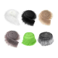 Faux Fur Fabric, Soft Shaggy Fur Patches Fabric, Artificial Fabric Patches for Dwarf Decoration Patches Craft Sofa Carpet