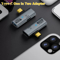 USB Type-C 10Gbps OTG 2in1 Adapter With 100W PD Charging Compatible For Steam Deck Switch Chromecast For Google TV Macbook