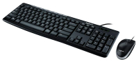 【最高折200+4%回饋】Logitech 羅技 MK200 USB 有線鍵盤滑鼠組