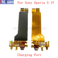 USB Charging Port Flex Cable Connector For Sony Xperia 5 IV Charging Connector Board Replacement Parts