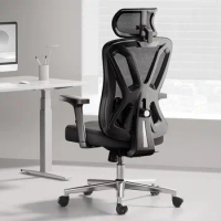 Hbada Ergonomic Mesh Office Chair, Computer Chair with Adjustable 2D Armrest, Swivel Office Chair -Adjustable Headrest with Lumb