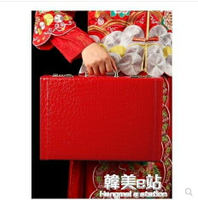 彩禮放捆錢袋8禮金紅包箱子訂婚禮盒結婚聘金盒提親用品聘禮10萬6 雙11全館免運