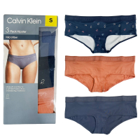 【Calvin Klein 凱文克萊】CK 時尚與舒適的完美結合 女生三件組內褲(平輸品)