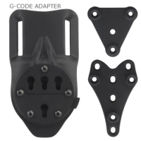 Airsoft Gun Holster Adapter Platform for GC Pistol Holster Quick Locking GC RTI Duty Mount Adjustable Angle Adapter Plate