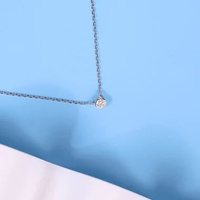 Kalung Berlian Eropa Solitaire Setting - JB Berlian