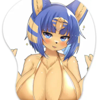 NEW 3D Mouse Pad Ankha (animal crossing) Breast Gaming Wrist Rest Multi Design Anime Manga Mouse Mat