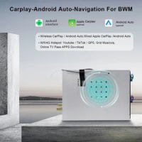 wit-up Carplay box Android box Mini carplay box AI Carplay for 2020 BMW idrive7 G05 G06 upgrade Apple CarPlay Android Auto