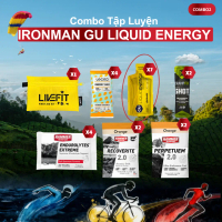 (COMBO2) Tập Luyện Ironman Gu Liquid Energy - Gel Năng Lượng, Muối Điện Giải, Hồi Phục Cho Chạy Bộ -