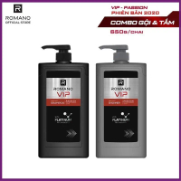 Review dầu gội Dầu và Sữa tắm ROMANO VIP 650g