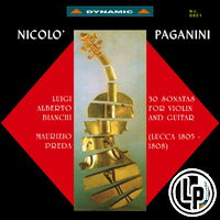 帕格尼尼：小提琴與吉他奏鳴曲1 Nicolo Paganini: 30 Sonatas for violin and guitar (Sonate di Lucca 1805-1808) (2Vinyl LP)【Dynamic】