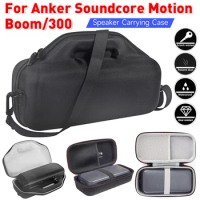 For Anker Soundcore Motion Boom Speaker Bag Portable Speaker Protective Case Travel Carrying Case for Anker Soundcore Motion 300