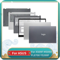 NEW LCD Back Cover For Asus X509F M509D FL8700 Y5200F Laptop Front Bezel Palmrest Bottom Case Hinges Cover Top Case
