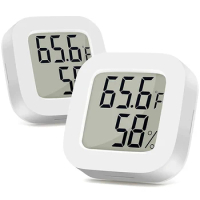Smart Thermometer Hygrometer Tuya WiFi Smart LCD Screen Digital Temperature Humidity Sensor Work With Alexa Google Home Life