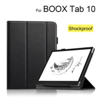 Case For Onyx Boox Tab 10 eBook 10.3" Protective Cover For Boox Tab 10 ebook 10.3 Embedded flip holster Cases With Hand Strap
