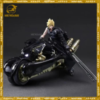 Final Fantasy Xv Action Figure Cloud Strife Motorcycle Figure Pvc Anime Statue Cloud Strife 26cm Collection Model Birthday Gifts