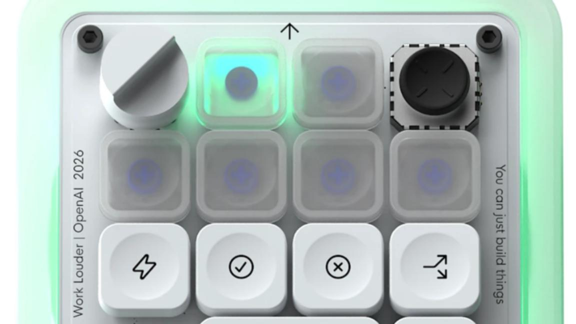 OpenAI Drops $230 Codex Micro Keypad, a Tactile Command Center for