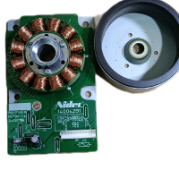 động cơ không chổi than Nidec  12v-24v tháo máy photocopy trục 8 ic 11923