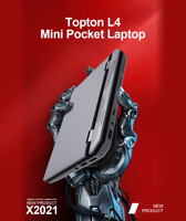 Topton มินิพ็อกเก็ตเล่นเกมแล็ปท็อป7นิ้วหน้าจอสัมผัส J4105 J4125 12กิกะไบต์ DDR4สูงสุด2ไตรโลไบต์ Ultrabook โน๊ตบุ๊ค2.0MP เน็ตบุ๊ค Windows 11