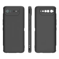 Solid TPU Case Asus ROG Phone 6 - Casing Black Cover soft Black