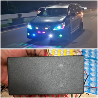 Modul Relay led projie biled laser tembak 8 chanel 10mode