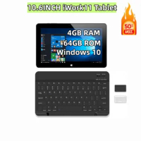 Hot Sales iWork11 10.6 Inch Tablet 4GB RAM 64GB ROM Windows 10 Quad Core 1920 x1080 IPS HDMI-Compatible Dual Camera Battery 6600