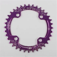 SNAIL 104BCD Round Oval Bicycle Chainwheel Chain Ring 32T 34T 36T MTB Bike Crankset Narrow Wide Chainring